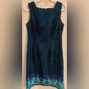 Prophecy by Sag Harbor Size 10 animal
Print giraffe print dress